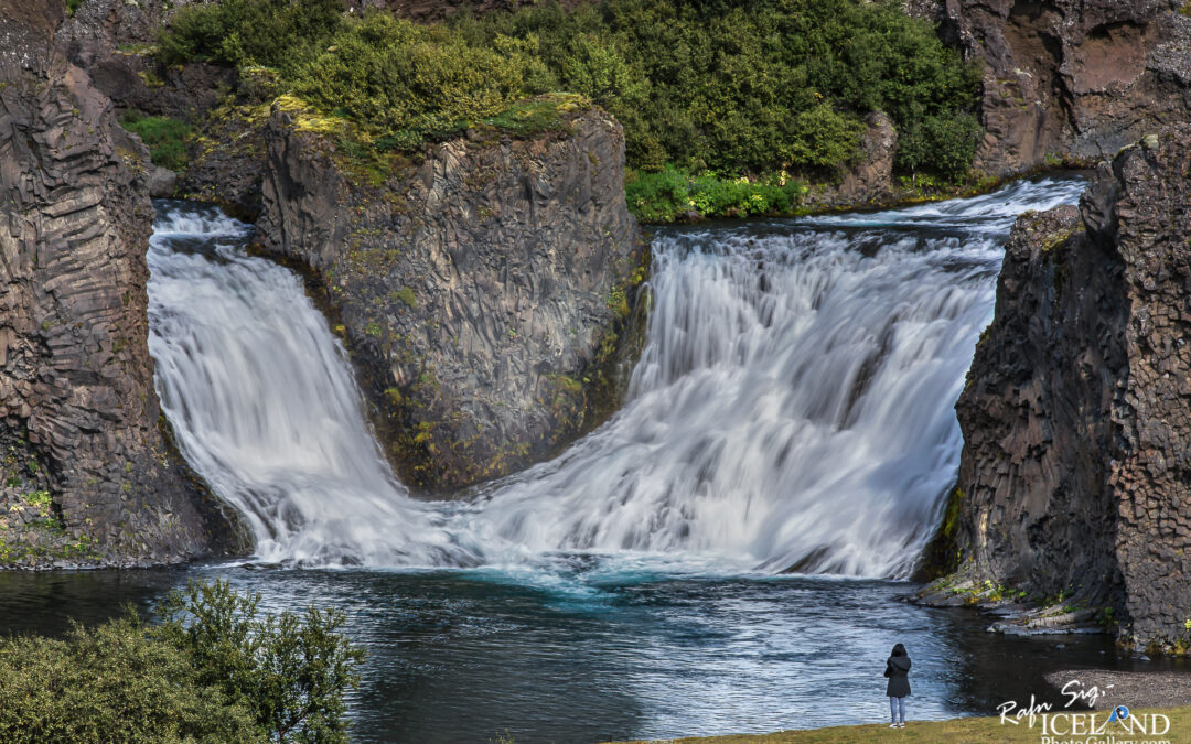 Hjálparfoss Waterfall – Iceland Photo Gallery
