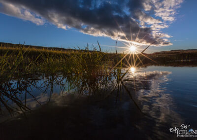 Sun Rays reflection in Bjarnarfjörður │ Iceland Photo Gallery