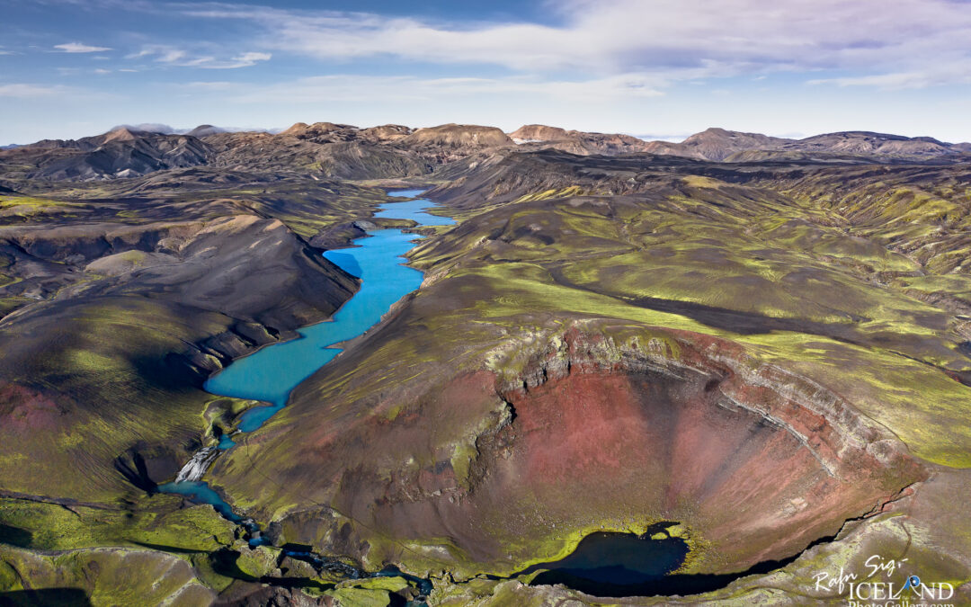 Rauðibotn Crater and Hólmsárlón Lake – Iceland Photo Gallery