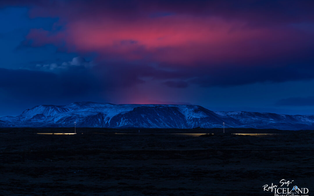 Fagradalsfjall Volcano from Vogar – Iceland Photo Gallery