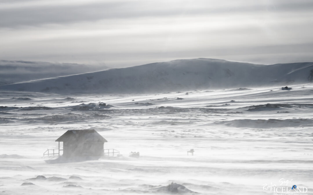 Hveravellir Highlands in winter storm – Iceland Photo Gallery