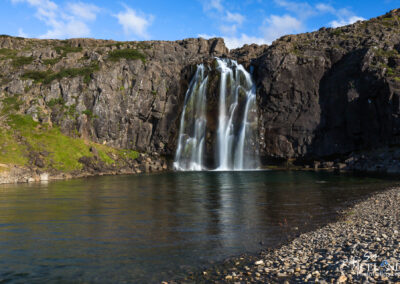 Foss Waterfal in Fossdalur - Westfjords │ Iceland Landscape Photography