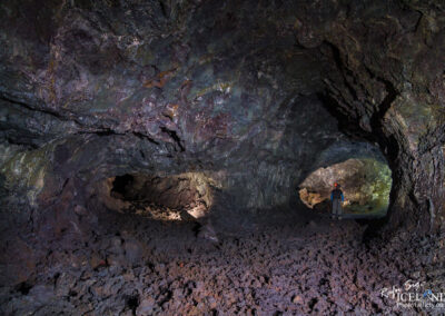 Gullborgarhellir lava cave │ Iceland lava cave Photography
