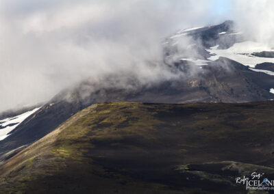 Hekla Volcano in clouds │ Iceland Photo Gallery
