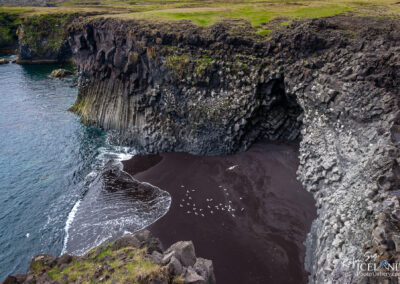Hellnahraun Lava cliff │ Iceland Landscape Photography