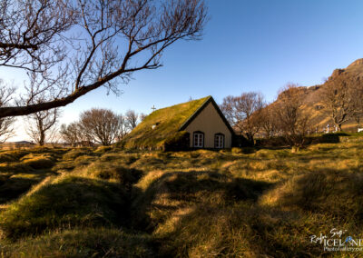 Hofskirkja turf Church - South │ Iceland Landscape Photography
