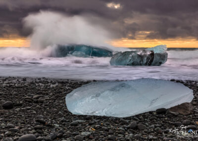 Jökulsárlón - Diamond beach │ Iceland Landscape Photography