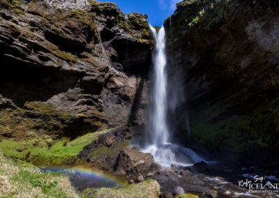 Kvernufoss waterfall - South │ Iceland Landscape Photography