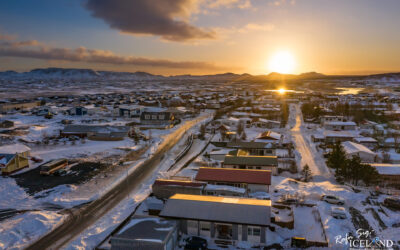 Sólstöður (sólhvörf) - winter solstice in Vogar│ Iceland Photo Gallery