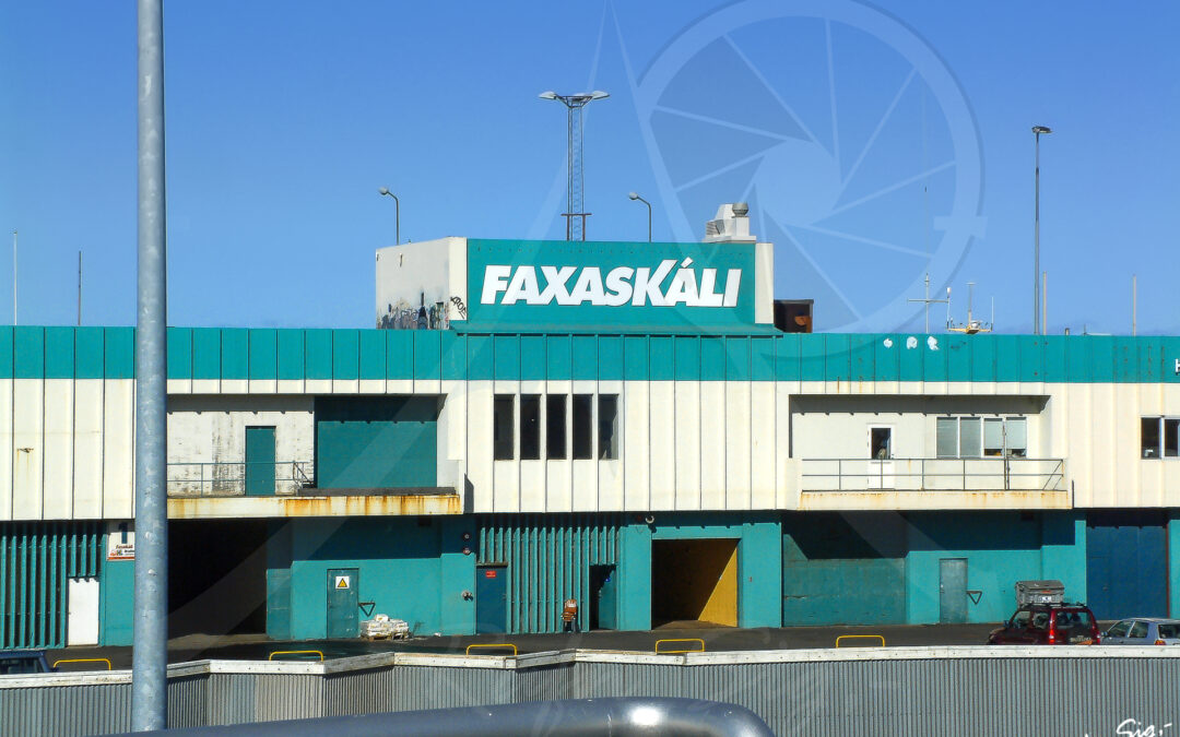 Historic shots of Faxaskáli in Reykjavík