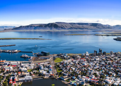 Reykjavík Capital of Iceland from air │ Iceland Photo Gallery