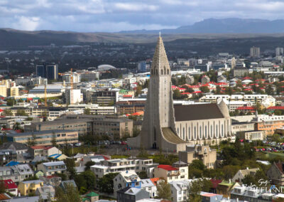 Hallgrímskirkja - Reykjavík Capital of Iceland │ Iceland City Photography