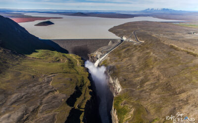 Kárahnjúkastífla and Hverfandi Overflow Waterfall │ Iceland Photo Gallery