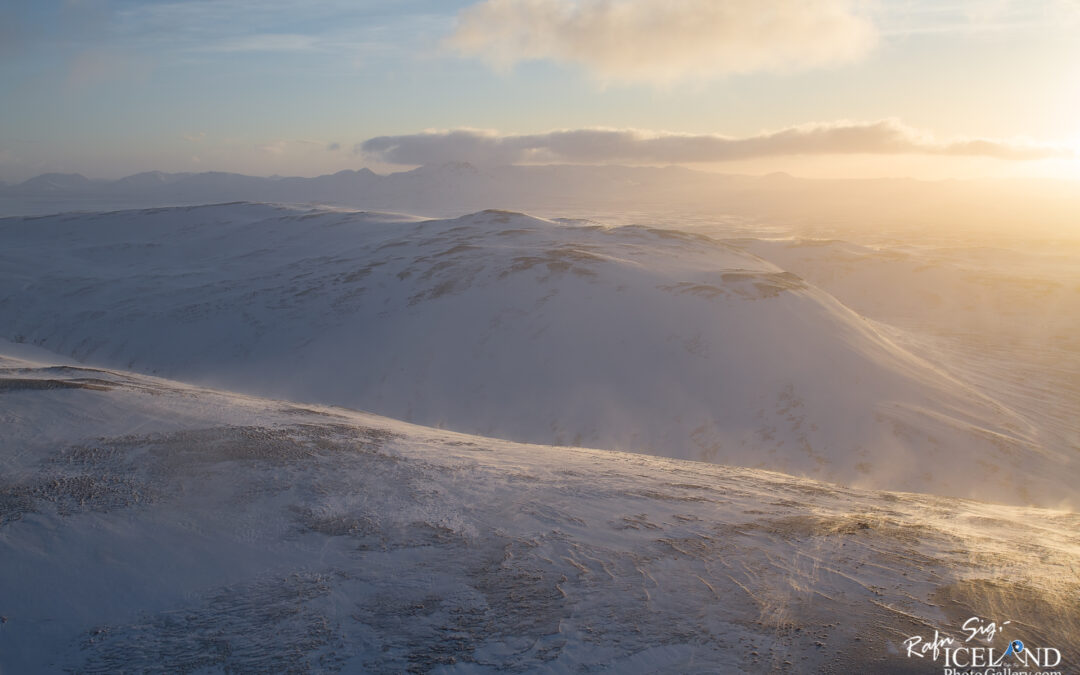 Snowdrift at Hellisheiði │ Iceland Photo Gallery