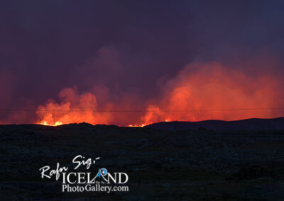 Sundhnúkagígar eruption 2024-08-22│ Iceland Photo Gallery