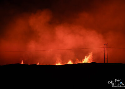 Sundhnúkagígar eruption 2024-08-22 │ Iceland Photo Gallery