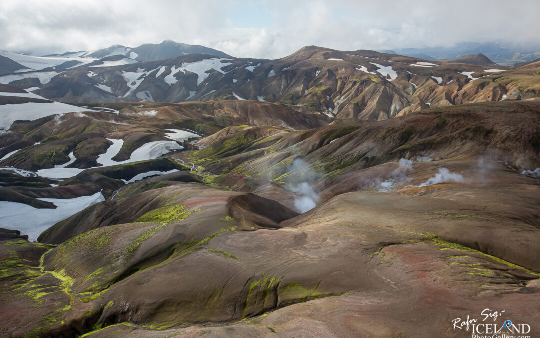 Hrafntinnusker in the Highlands of Iceland