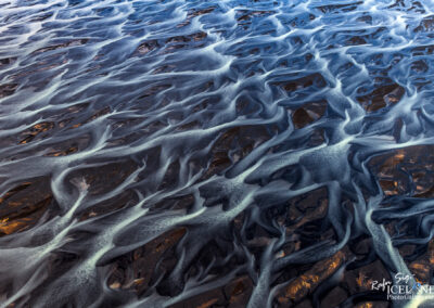 Núpsvötn river Patterns │ Iceland Photo Gallery